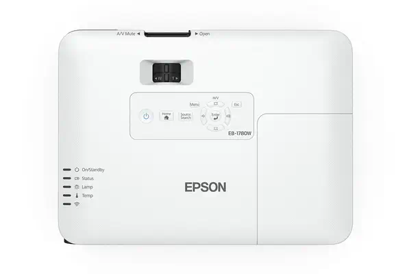 Epson EB-1780W Projecteur à focale courte 3000 ANSI lumens 3LCD WXGA (1280x800) Blanc, Gris - Vidéoprojecteur Professionnel - visuel 6