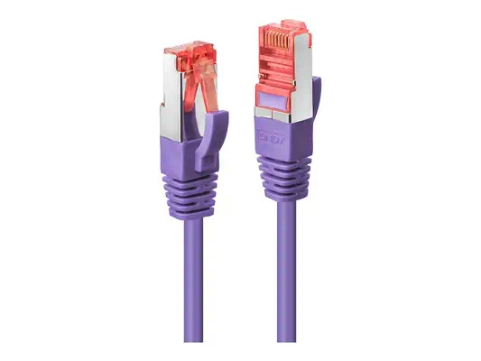 LINDY Cat.6 S/FTP Cable Purple 7.5m Patch Cable - Lindy - Câble RJ et Fibre optique - visuel 3