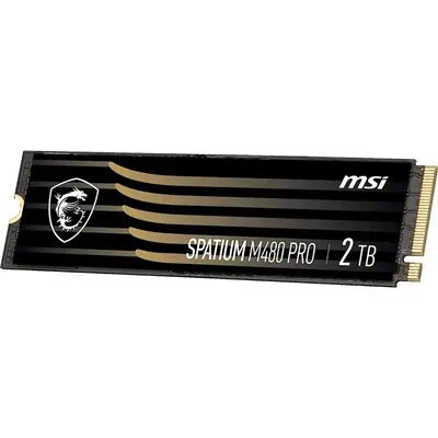 SPATIUM M480 PRO PCIE 4.0 NVME M.2 2TB - MSI - Disque dur SSD - visuel 1
