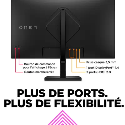 Écran gamer QHD 165 Hz OMEN 31,5 pouces - OMEN 32q - HP - Ecran Ordinateur - visuel 4