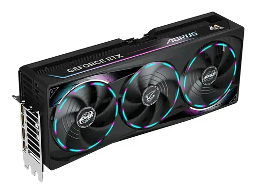 AORUS GeForce RTX 5090 MASTER 32G Carte Graphique - 32 Go GDDR7, 512 bits, PCI-E 5.0, 2655MHz Fréque - Gigabyte - Carte graphique - visuel 5