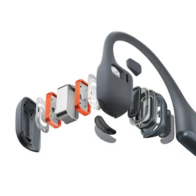 SHOKZ OpenRun Pro 2 Casque Sans fil Crochets auriculaires Sports Bluetooth Noir - Shokz - Casque Micro - visuel 4
