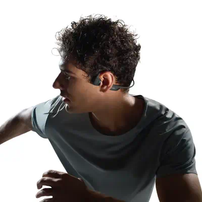 SHOKZ OpenRun Pro 2 Casque Sans fil Crochets auriculaires Sports Bluetooth Noir - Shokz - Casque Micro - visuel 5