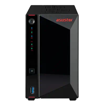 Asustor AS5402T serveur de stockage NAS Intel® Celeron® N5105 4 Go DDR4 0 To ADM Noir - Serveur NAS - visuel 1