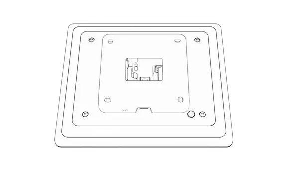 Humly Room Display 20,3 cm (8") 1024 x 768 pixels LCD 802.11a, 802.11b, 802.11g, Wi-Fi 4 (802.11n) N - Affichage dynamique - visuel 7