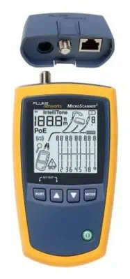 Fluke MicroScanner² Bleu, Jaune - Accessoire Réseau - visuel 2