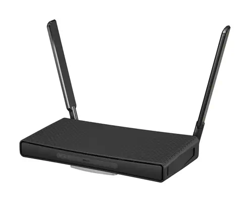 Mikrotik hAP ax³ routeur sans fil Gigabit Ethernet Bi-bande (2,4 GHz / 5 GHz) Noir - Routeur - visuel 1