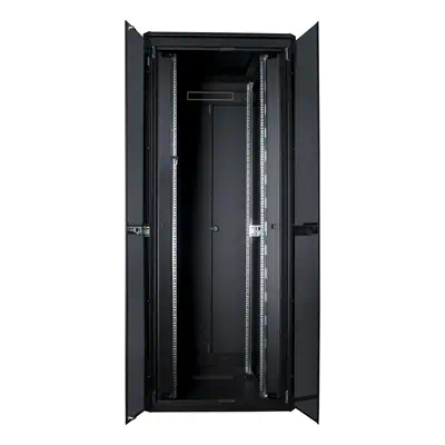 LOGON RDL42U88BL étagère 42U Rack autonome Noir - Rack et Armoire - visuel 2