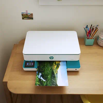 Envy 6122e Wireless All-in-One Couleur Imprimante, Instant Ink; Impression photo - HP - visuel 8