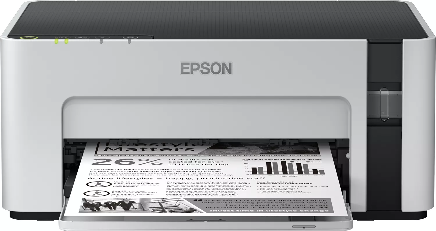 Achat EPSON EcoTank ET-M1120 Imprimante A4 NB GDI USB WiFi au meilleur prix