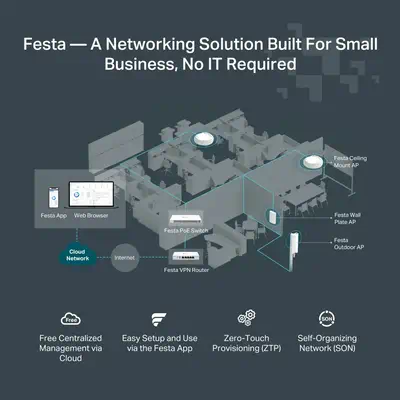 TP-Link Festa FR205 Routeur connecté 10 Gigabit Ethernet, 100 Gigabit Ethernet, Gigabit Ethernet Bla - visuel 7