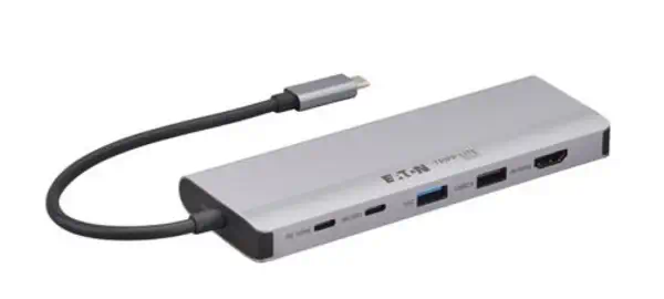 Eaton U442-DOCK26 station d'accueil USB 3.2 Gen 2 (3.1 Gen 2) Type-C Gris - Station d'accueil pour portable - visuel 1