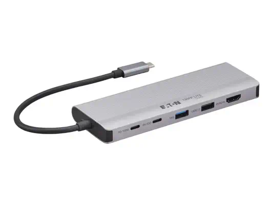 EATON Station daccueil de voyage Tripp Lite USB4 Multi-Display Vidéo 8K ou 4K/144Hz ports hub USB 3. - Eaton - Station d'accueil pour portable - visuel 3