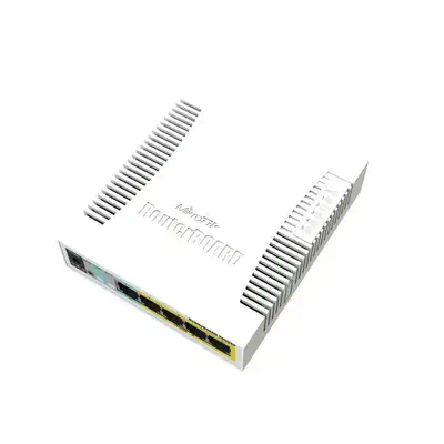 Mikrotik CSS106-1G-4P-1S commutateur réseau Gigabit Ethernet (10/100/1000) Connexion Ethernet, suppo - Switchs et Hubs - visuel 1