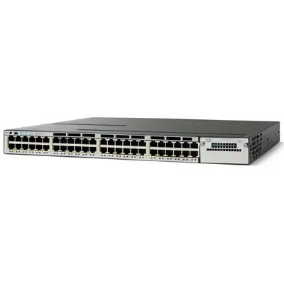 Cisco Catalyst 3750X Géré L3 Gigabit Ethernet (10/100/1000) Connexion Ethernet, supportant l'aliment - Switchs et Hubs - visuel 1