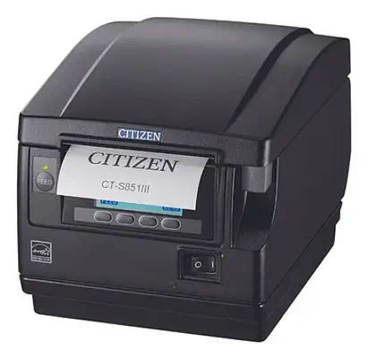 Citizen CT-S851III 203 x 203 DPI Avec fil Thermique directe Imprimantes POS - Autre Imprimante - visuel 6