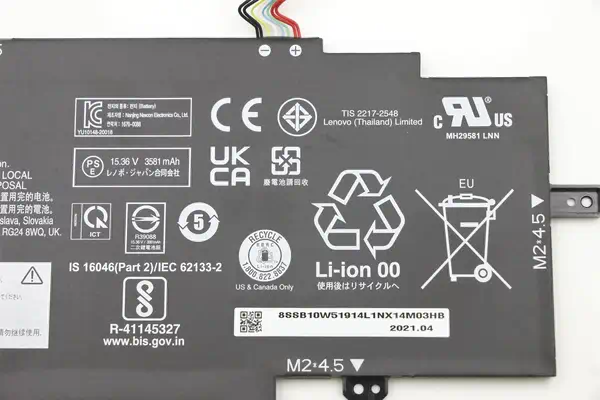Lenovo 5B10W13976 composant de laptop supplémentaire Batterie - visuel 3