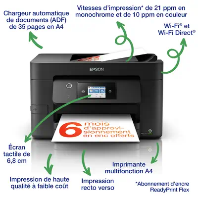 WorkForce Pro WF-3820DWF - Epson - Multifonctions Jet d'encre - visuel 7