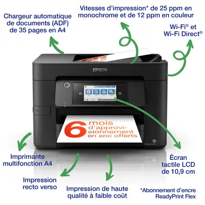 WorkForce Pro WF-4820DWF - Epson - Multifonctions Jet d'encre - visuel 4