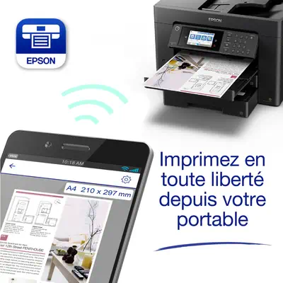 Epson WorkForce Pro WorkForce WF-7840DTWF - Multifonctions Jet d'encre - visuel 10