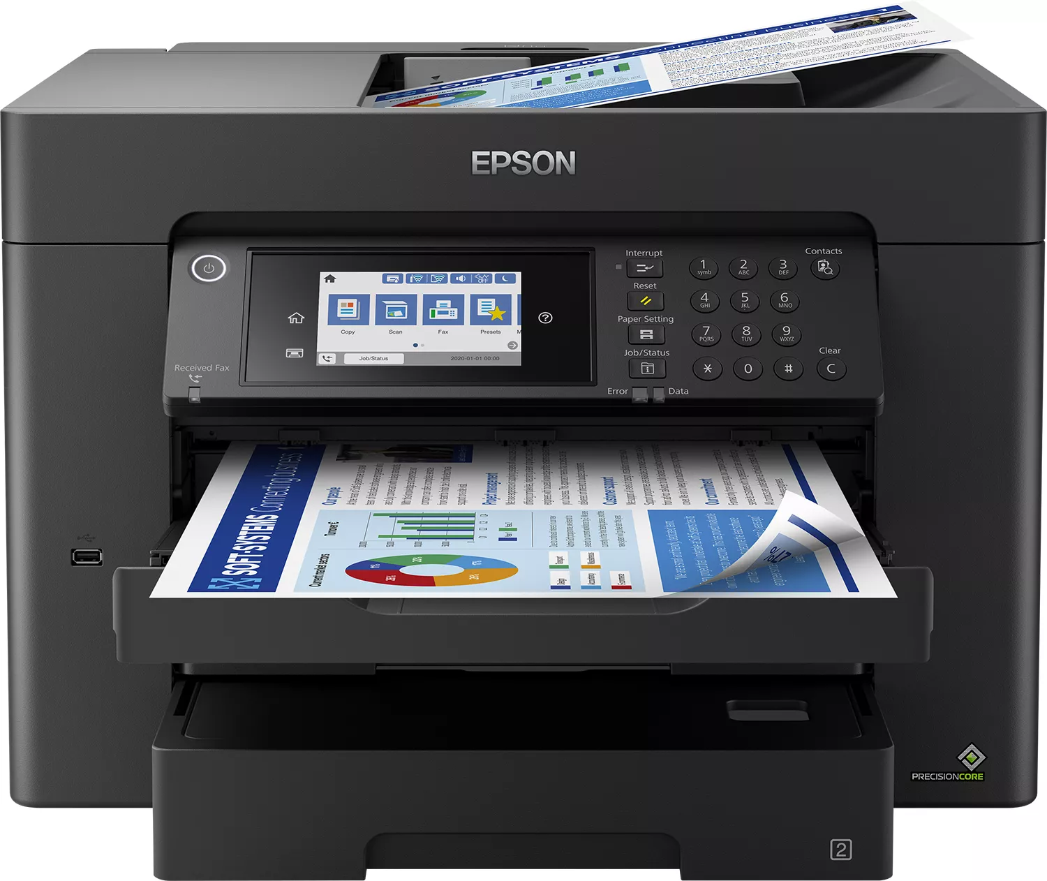 Achat EPSON WorkForce WF-7840DTWF MFP colour ink-jet A3 et autres produits de la marque Epson