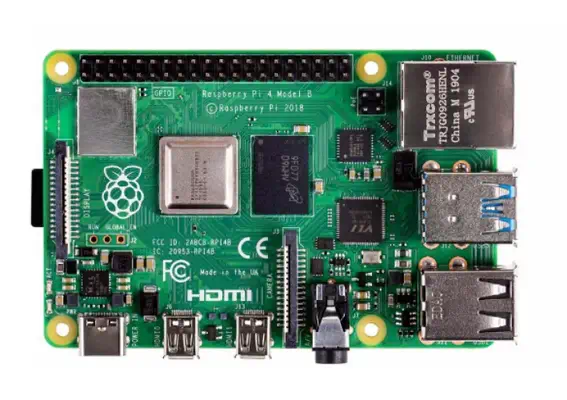 Raspberry Pi 4 Model B carte de développement BCM2711 1,5 MHz - Barebone - visuel 1
