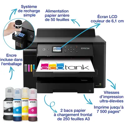 Epson EcoTank ET-16150 - Imprimante Jet d'encre et photo - visuel 6