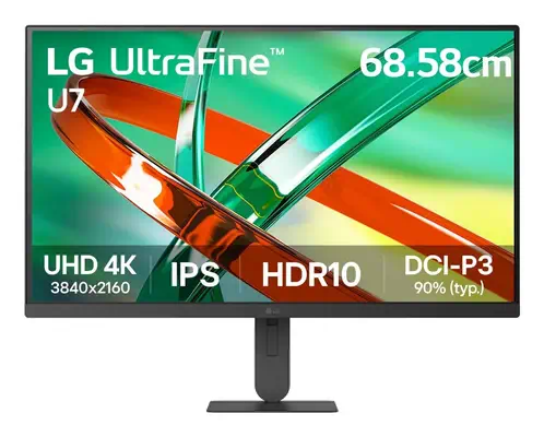LG 27U710B-B écran plat de PC 68,6 cm (27") 3840 x 2160 pixels 4K Ultra HD LCD Noir - Ecran Ordinateur - visuel 1