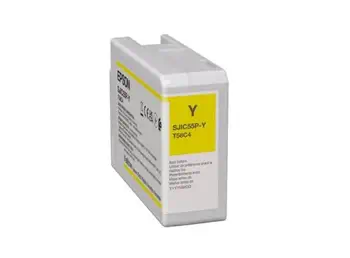 Epson SJIC55(Y) cartouche d'encre 1 pièce(s) Original Jaune avantages