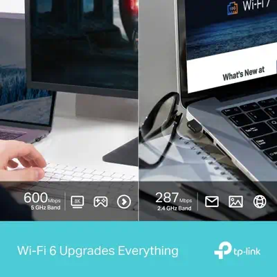 TP-Link Archer TX10UB Nano Bluetooth 600 Mbit/s - Carte Réseau - visuel 5