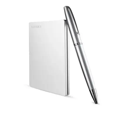 Toshiba Canvio Slim disque dur externe 1 To 2.5" Micro-USB B 3.2 Gen 1 (3.1 Gen 1) Argent - Disque dur Externe - visuel 2
