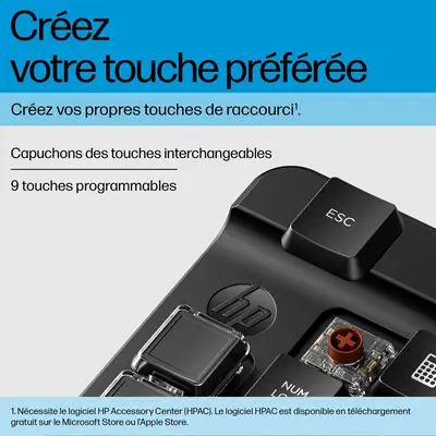 HP 435 Programmable Wireless Keypad - Clavier - visuel 5