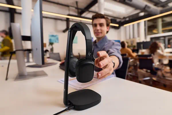 Micro-casque stéréo Bluetooth HP Poly Focus 625 - Casque Micro - visuel 10