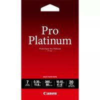 Achat Papier Canon Papier photo professionnel Platinum 4 × 6 po (10 × 15 cm) PT-101 - 20 feuilles sur hello RSE