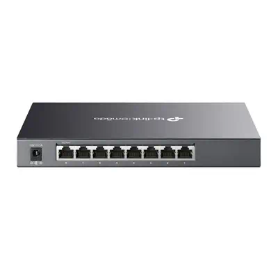 TP-Link Omada SG2008 commutateur réseau Géré L2/L2+ Gigabit Ethernet (10/100/1000) Noir - Switchs et Hubs - visuel 2