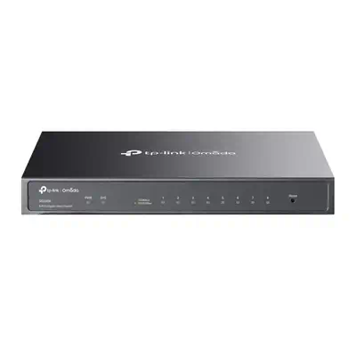 TP-Link Omada SG2008 commutateur réseau Géré L2/L2+ Gigabit Ethernet (10/100/1000) Noir - Switchs et Hubs - visuel 1