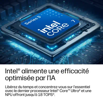 HP E0EZ4ET laptop Intel Core 5 Ordinateur portable 35,6 cm (14") WUXGA 16 Go LPDDR5x-SDRAM 512 Go SS - PC Portable - visuel 7