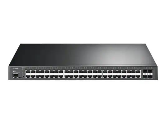 TP-LINK Omada 48-Port PoE+ Gigabit L2+ Managed Switch with 4 10GE SFP+ Slots - TP-Link - Switchs et Hubs - visuel 1