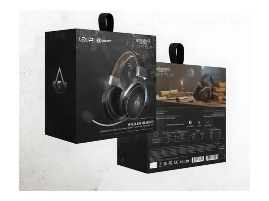 LEXIP BLACK FLAG RESYNCED TATOO WIRELESS HEADSET - Pixminds - Casque Micro - visuel 2