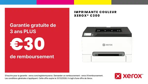 Xerox C300 Couleur 2400 x 600 DPI A4 Wifi - Imprimante Laser - visuel 2