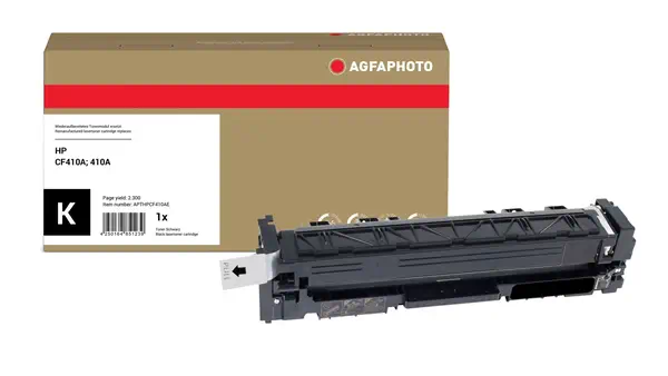 AgfaPhoto APTHPCF410AE Cartouche de toner 1 pièce(s) Compatible Noir - Toner - visuel 1