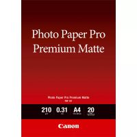 Achat Papier Canon Papier photo A4 Premium Mat PM-101 - 20 feuilles sur hello RSE