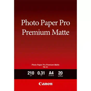 Achat Papier CANON Photo Paper Premium Matte A4 20 sheets sur hello RSE