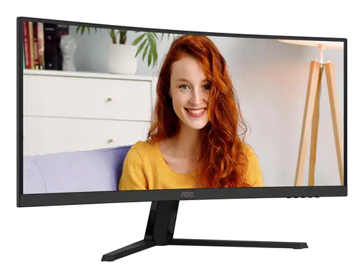 AOC B3 CU34B3E écran plat de PC 86,4 cm (34") 3440 x 1440 pixels Wide Quad HD LED Noir - Ecran Ordinateur - visuel 6