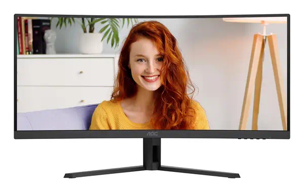 AOC B3 CU34B3E écran plat de PC 86,4 cm (34") 3440 x 1440 pixels Wide Quad HD LED Noir - Ecran Ordinateur - visuel 5