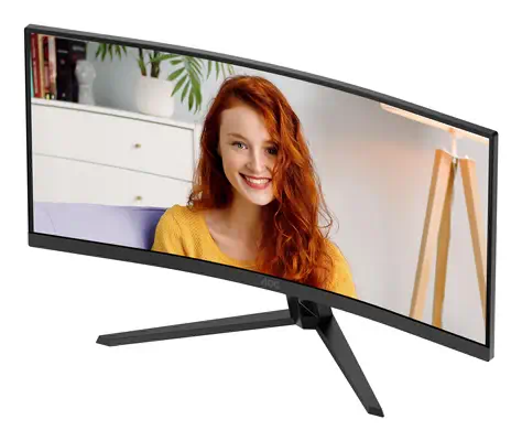 AOC B3 CU34B3E écran plat de PC 86,4 cm (34") 3440 x 1440 pixels Wide Quad HD LED Noir - Ecran Ordinateur - visuel 9