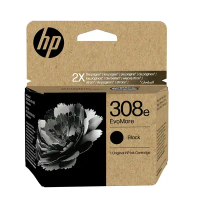 HP 308e Cartouche d’encre authentique Noir EvoMore - Cartouches d'encre - visuel 1