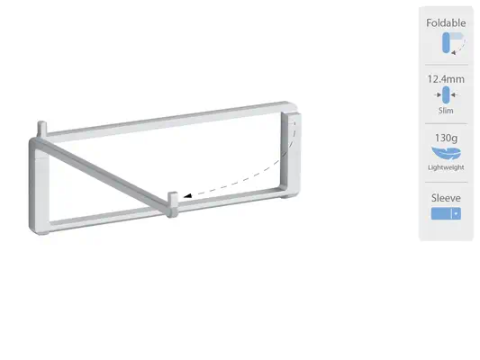 Rain Design mBar pro Supports de Laptop Argent - Autre Accessoire pour portable - visuel 2