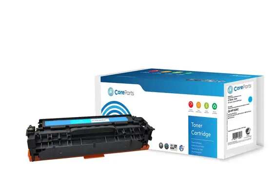 CoreParts QI-HP1026C Cartouche de toner 1 pièce(s) Compatible Cyan - Toner - visuel 1