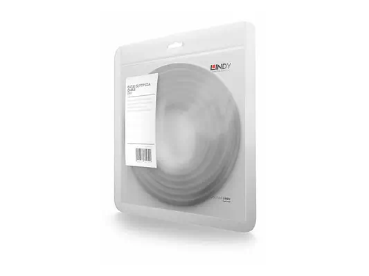 LINDY 1m Cat.8.1 S/FTP LSZH Cable Grey - Lindy - Câble RJ et Fibre optique - visuel 1
